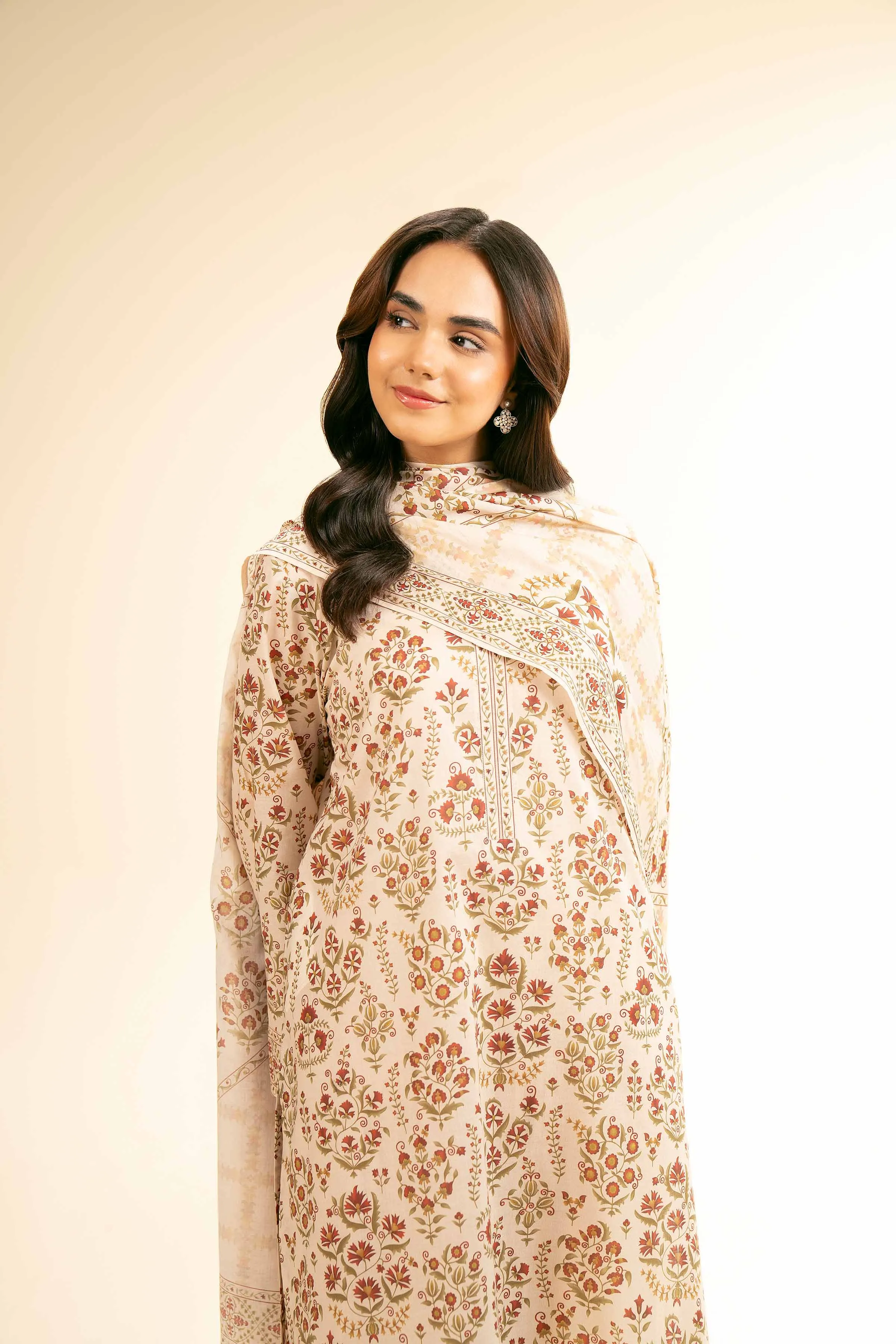 3 Piece - Digital Printed Suit - 42501191