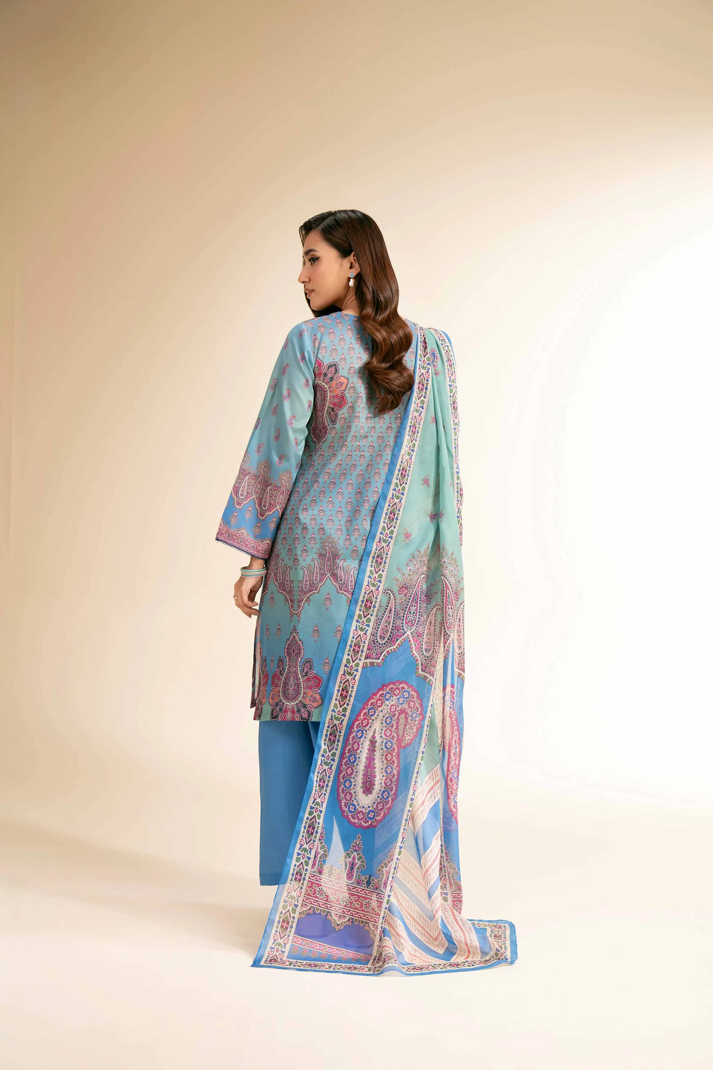 3 Piece - Digital Printed Suit - 42501210