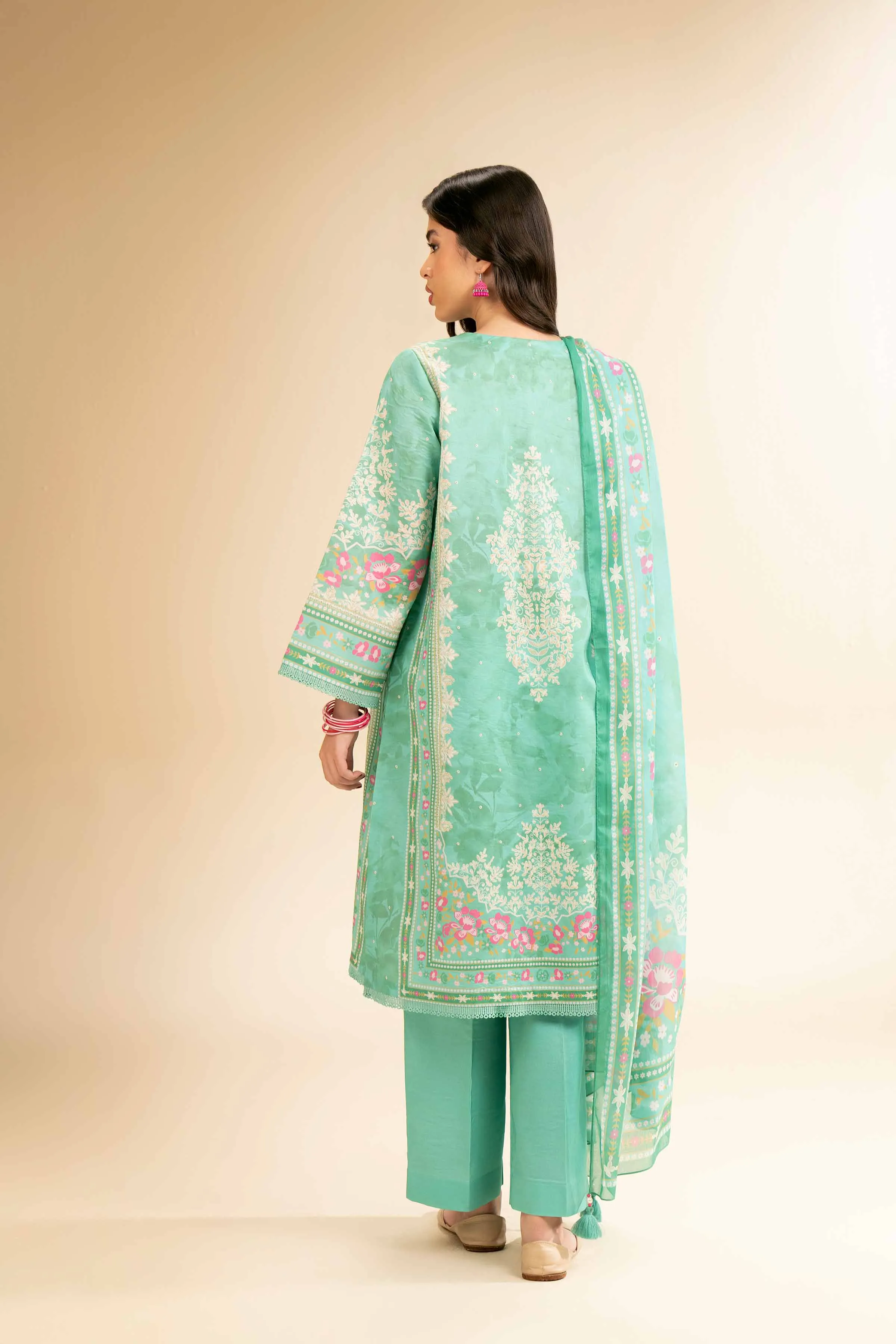3 Piece - Digital Printed Suit - 42501213