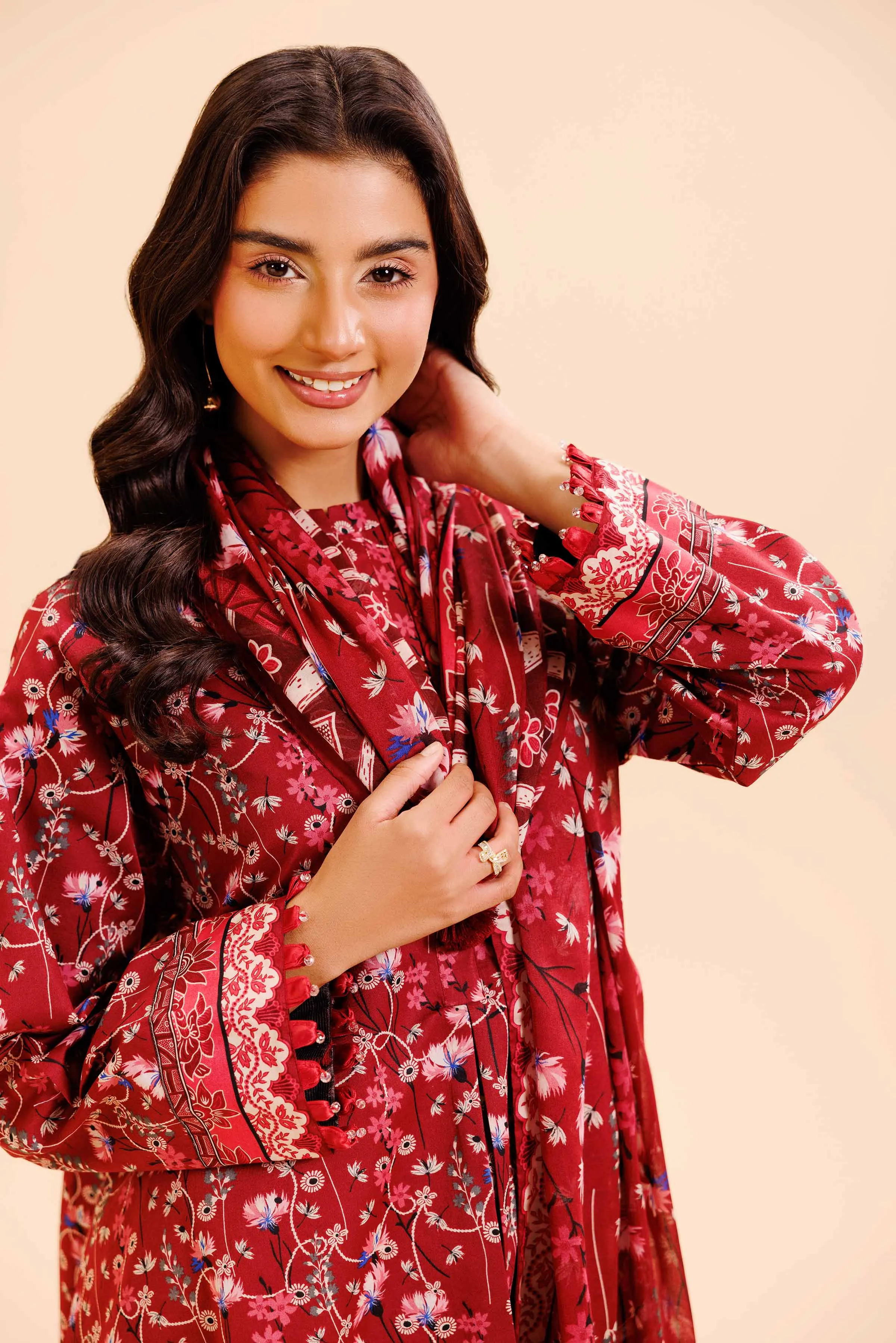 3 Piece - Printed Loose Fabric - 42503022