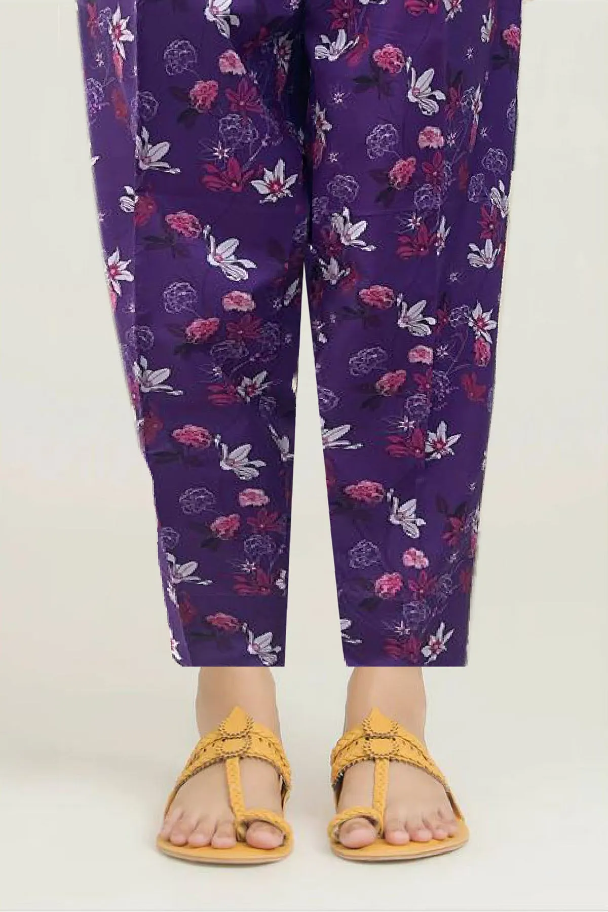 4185-PRINT-A PRINTED TROUSER STITCHED
