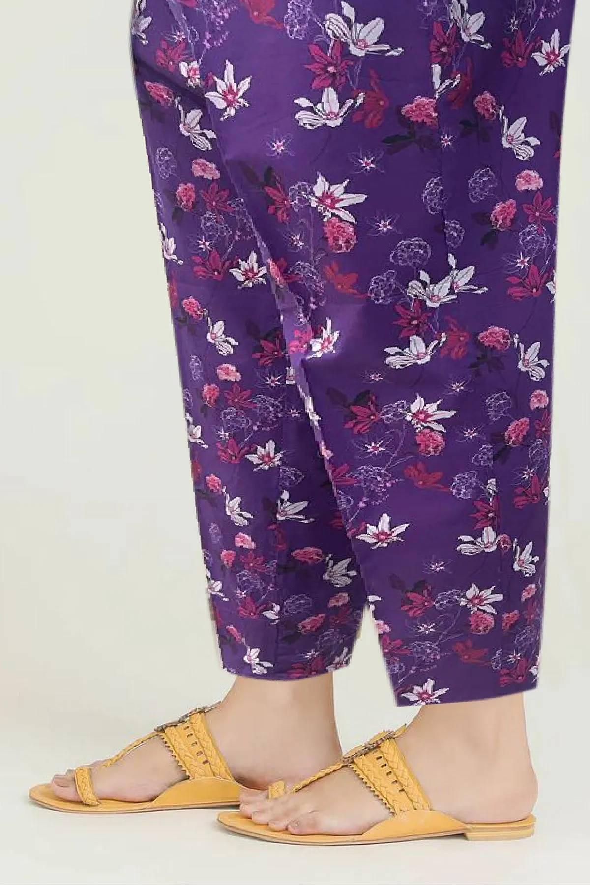 4185-PRINT-A PRINTED TROUSER STITCHED