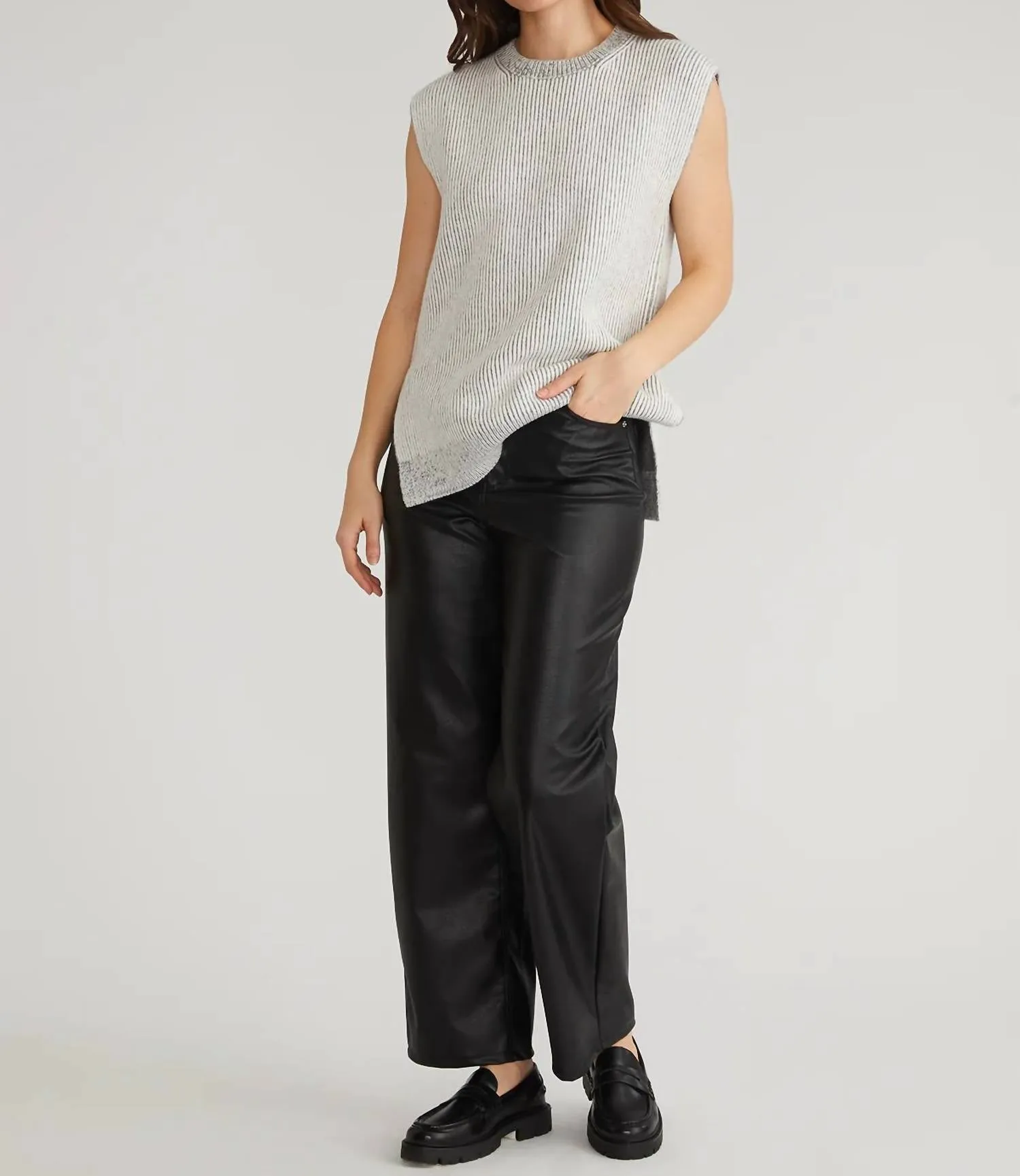 525 America - JASMINE: CONTRAST RIB VEST