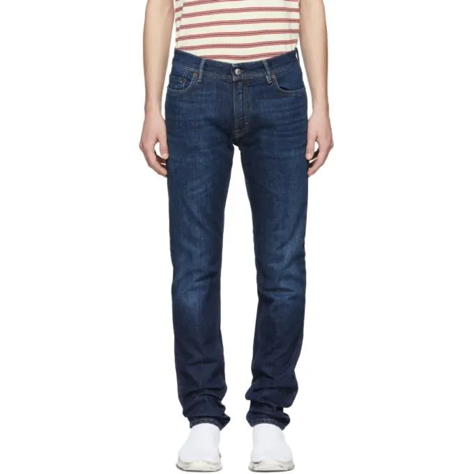 Acne Studios Blue Bla Konst Dark North Jeans