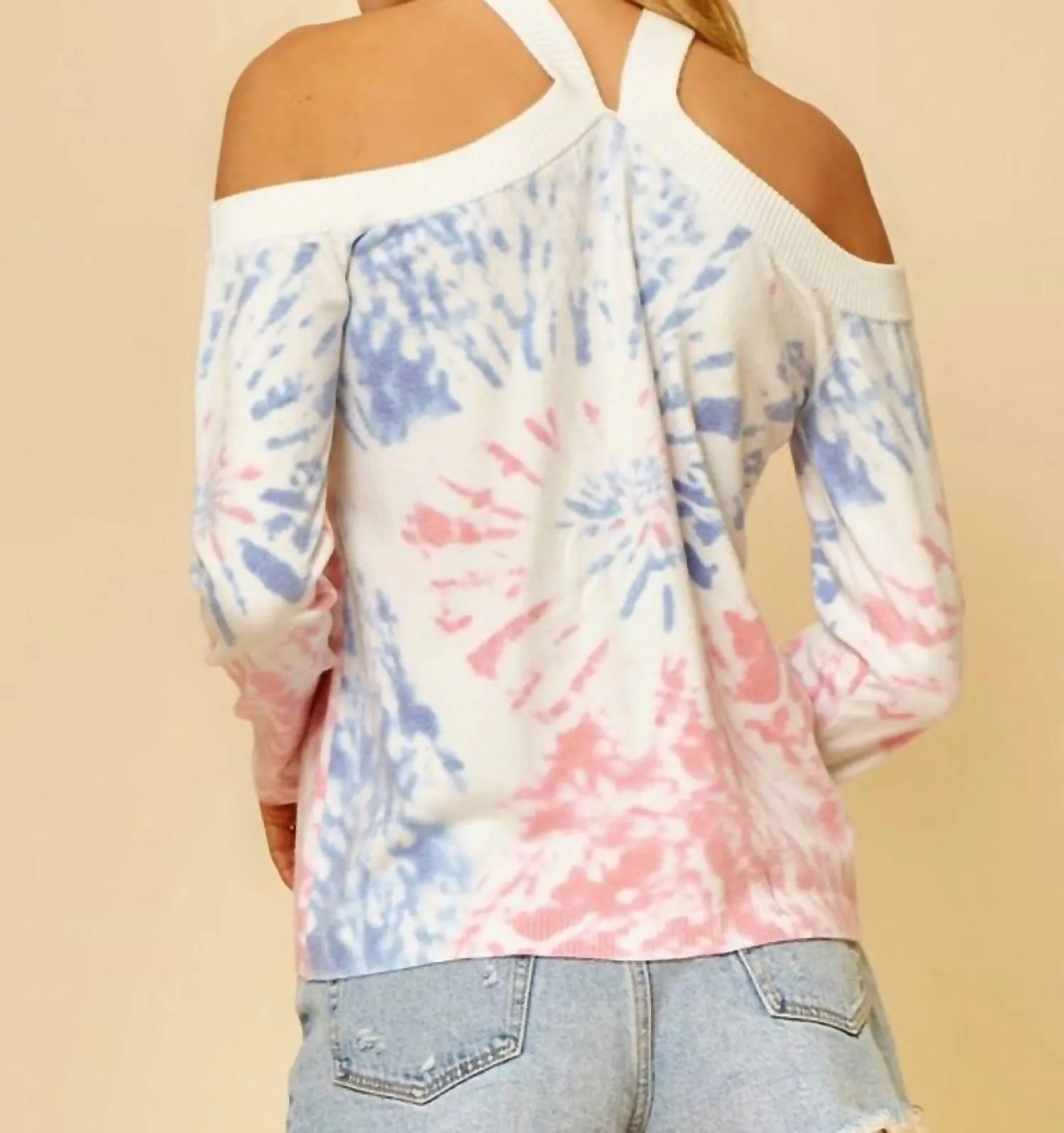 Andree By Unit - Criss Cross Neckline Sweater