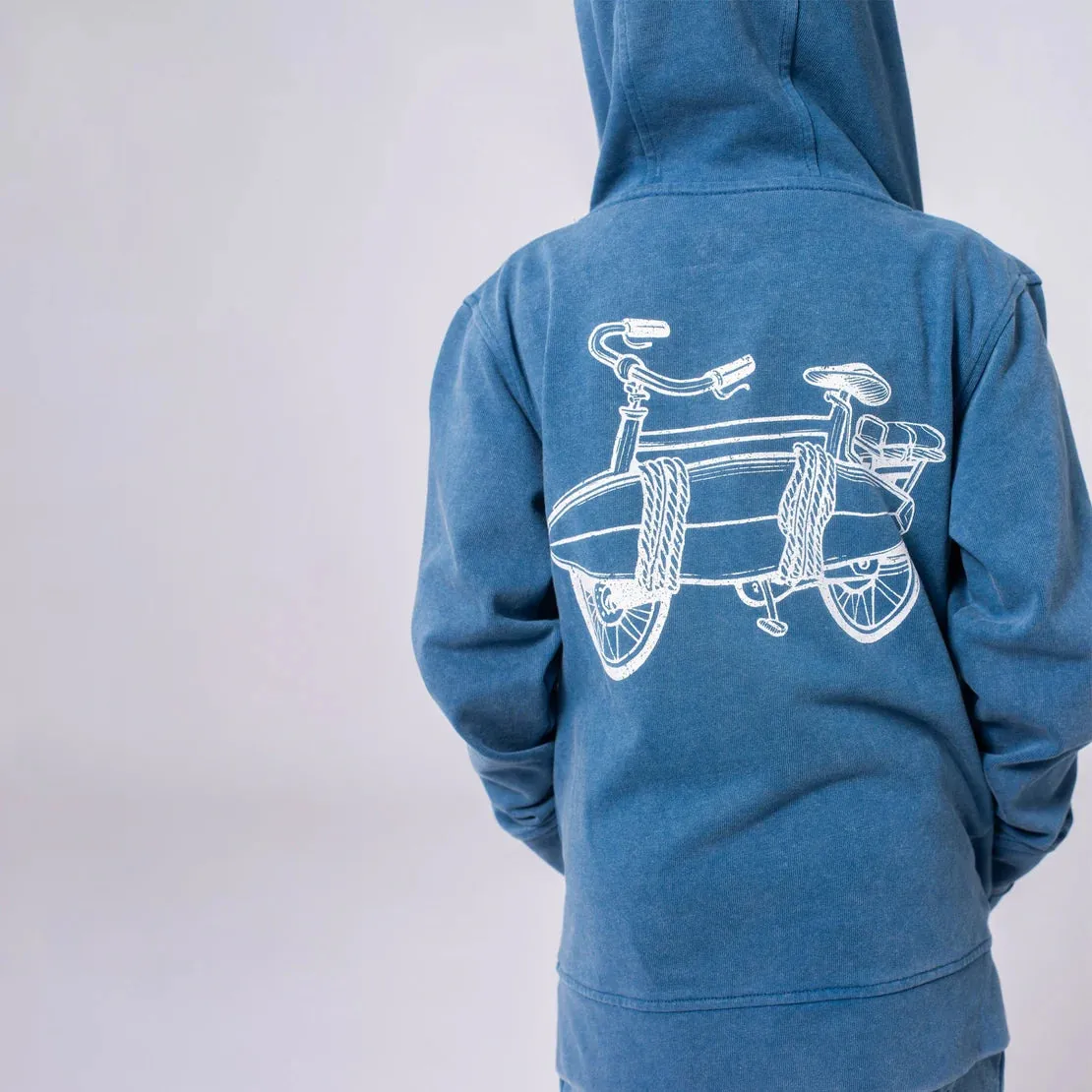 Appaman Boys Strivers Hoodie   F1STR-SWB   Sunwashed Blue