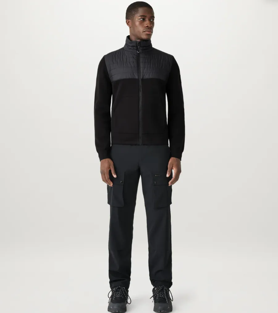 Belstaff Venture Full Zip Cardigan Black