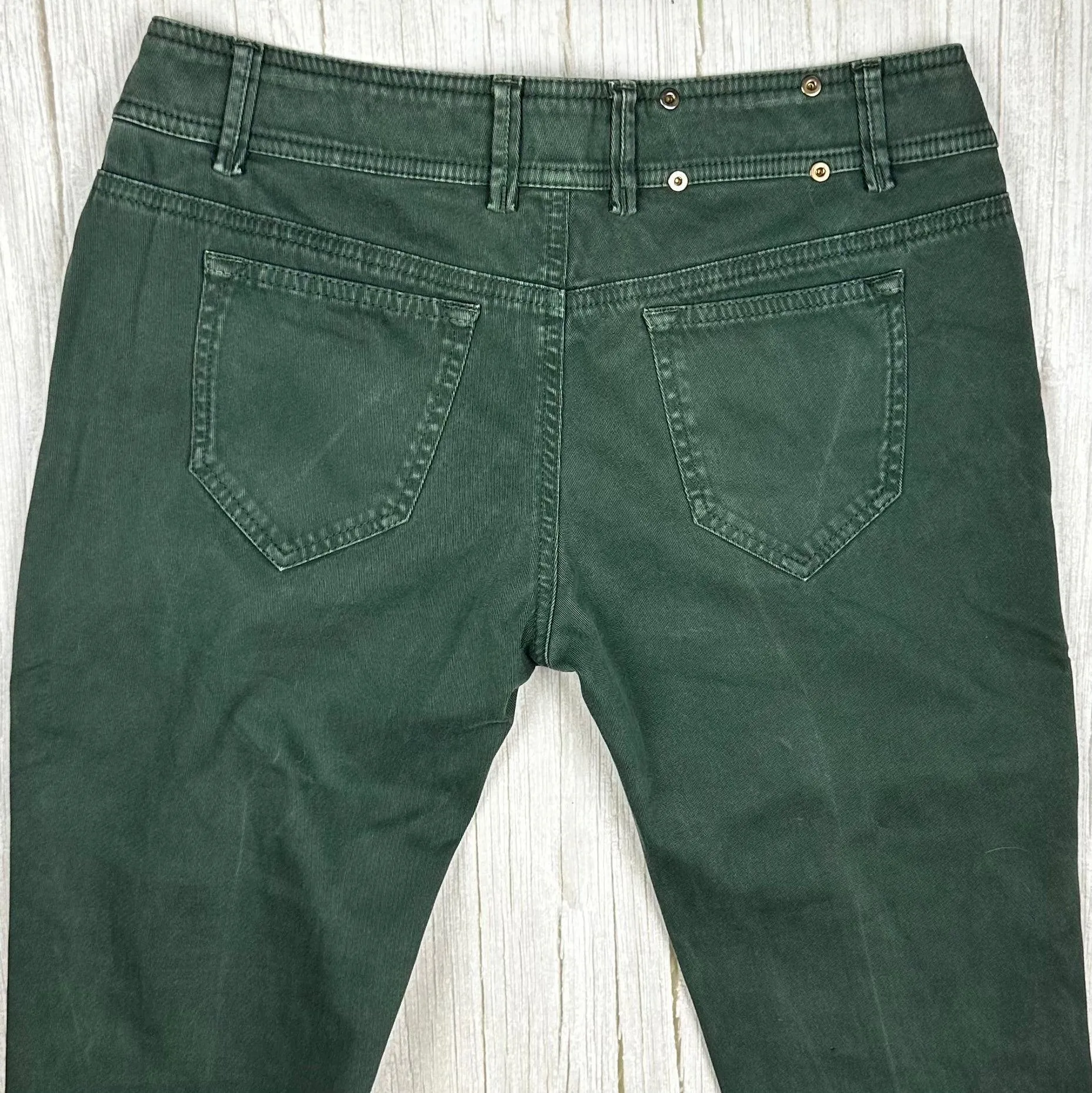 Blugirl by Blumarine Green Slim Fit Italian Jeans -Size 26
