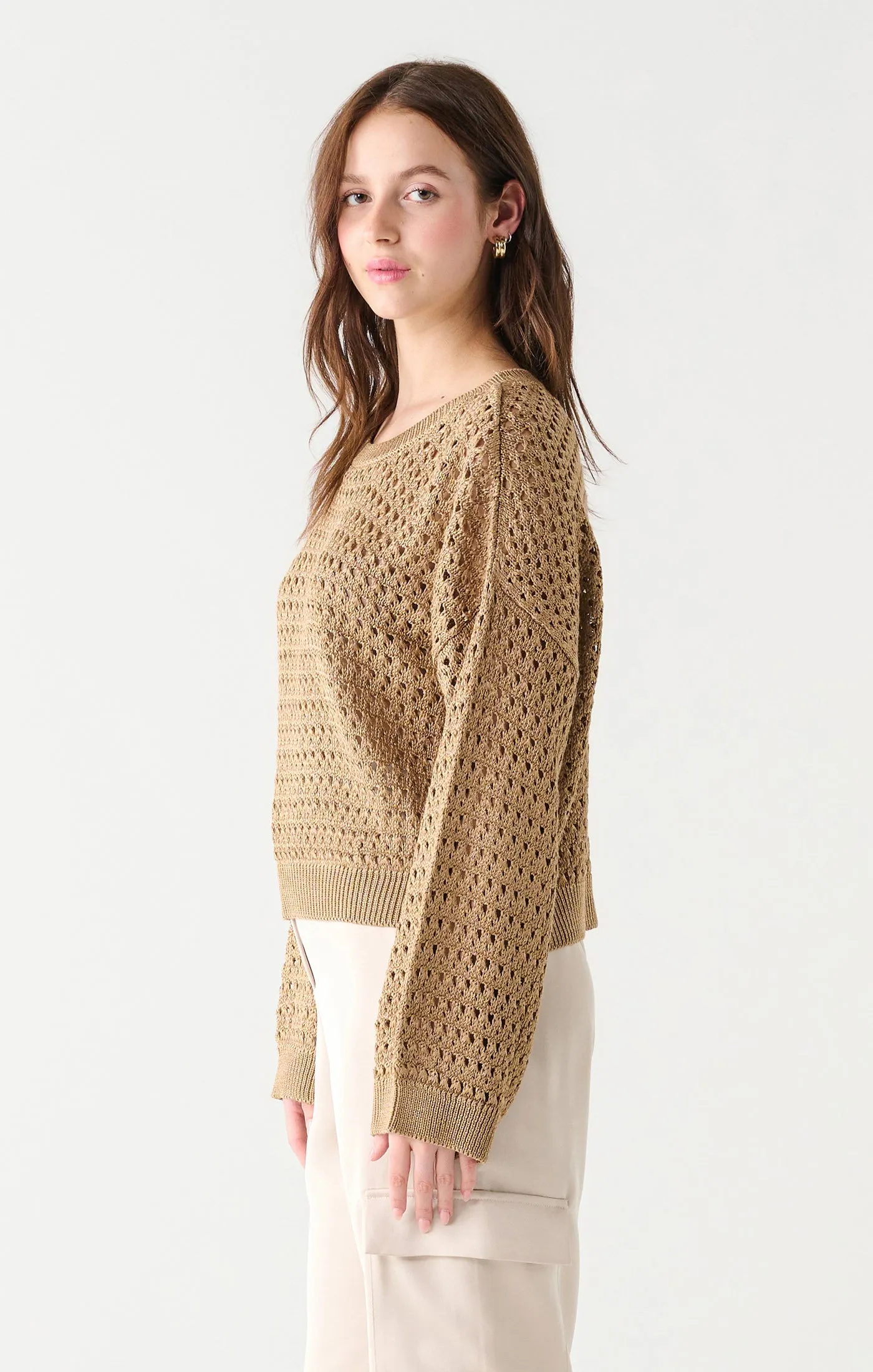 BT2327007 Crochet Sweater