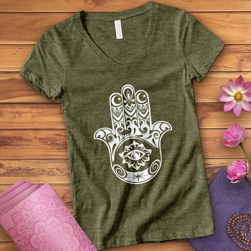 Hand Of Life V-Neck