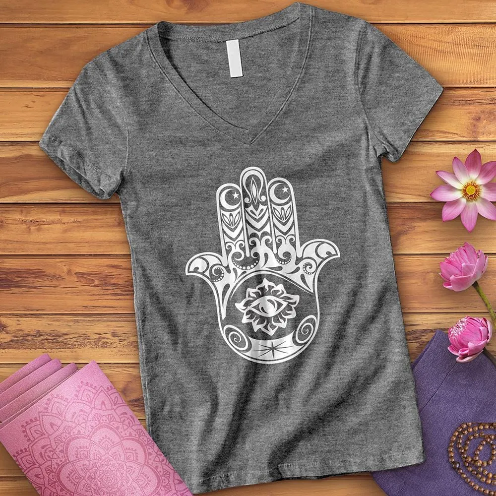Hand Of Life V-Neck