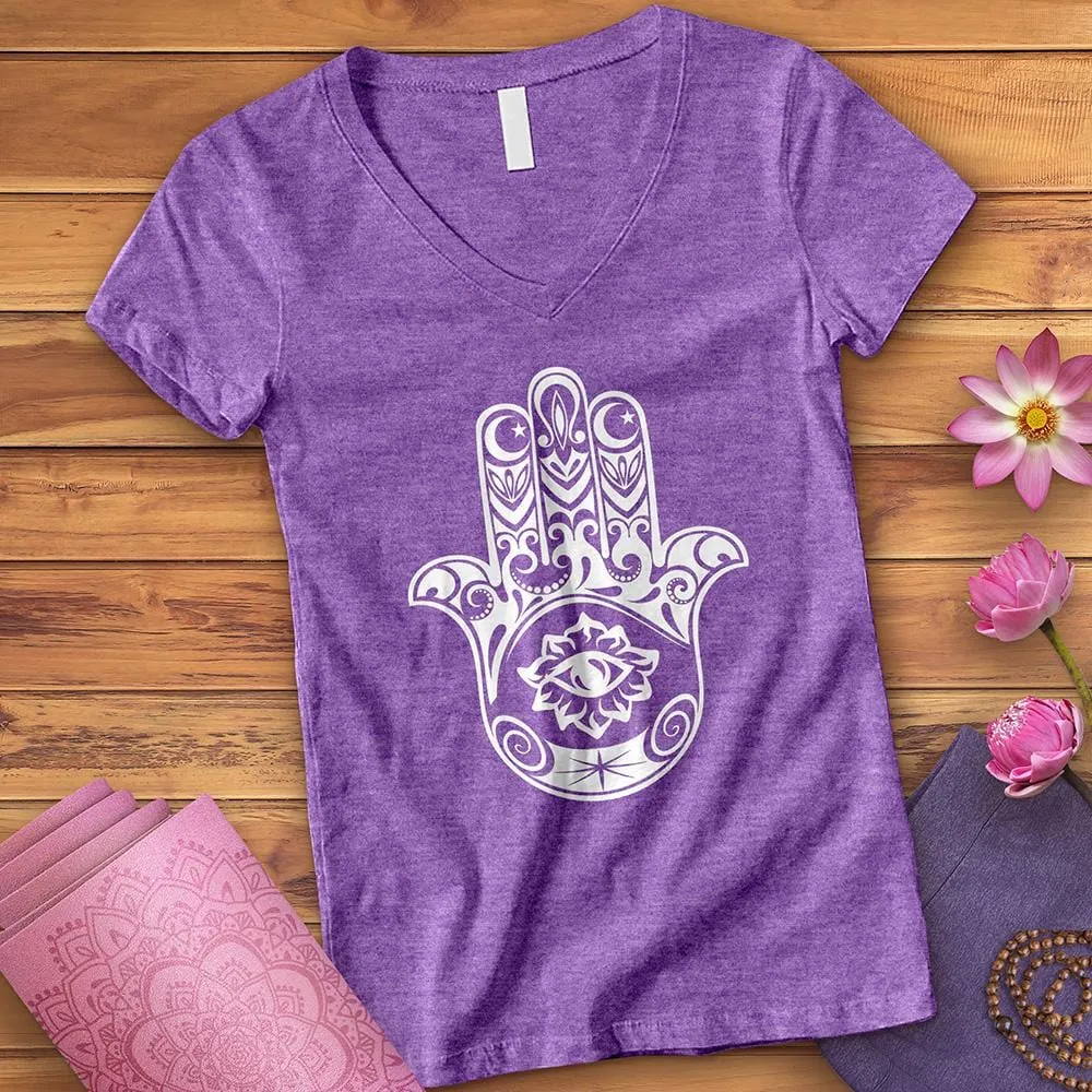 Hand Of Life V-Neck