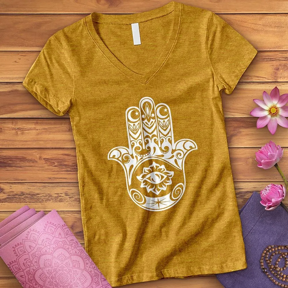 Hand Of Life V-Neck