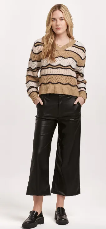 Judy Stripe Rocky Road Sweater