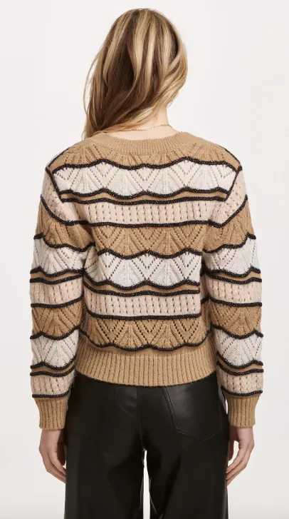 Judy Stripe Rocky Road Sweater