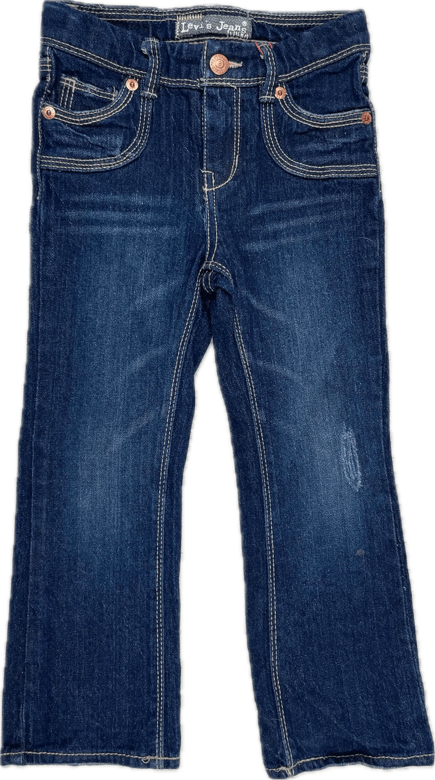 Levis Slim Straight Leg  Kids Jeans - Size 4