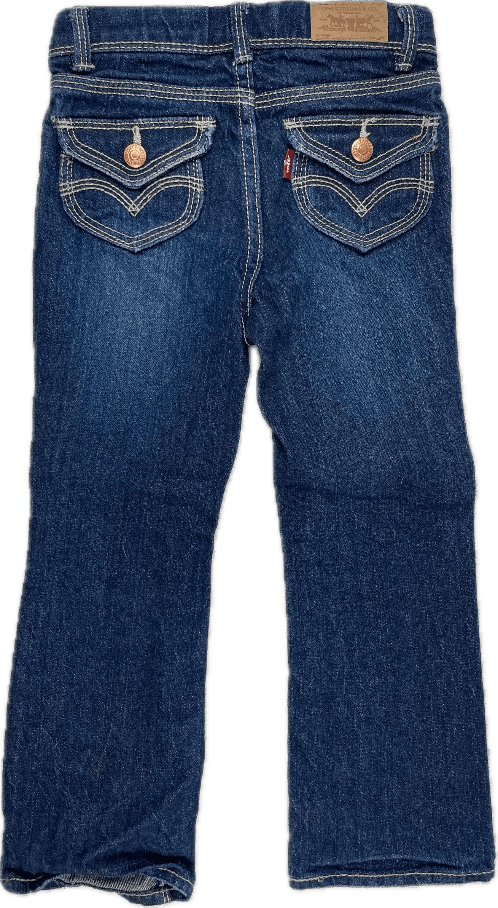 Levis Slim Straight Leg  Kids Jeans - Size 4