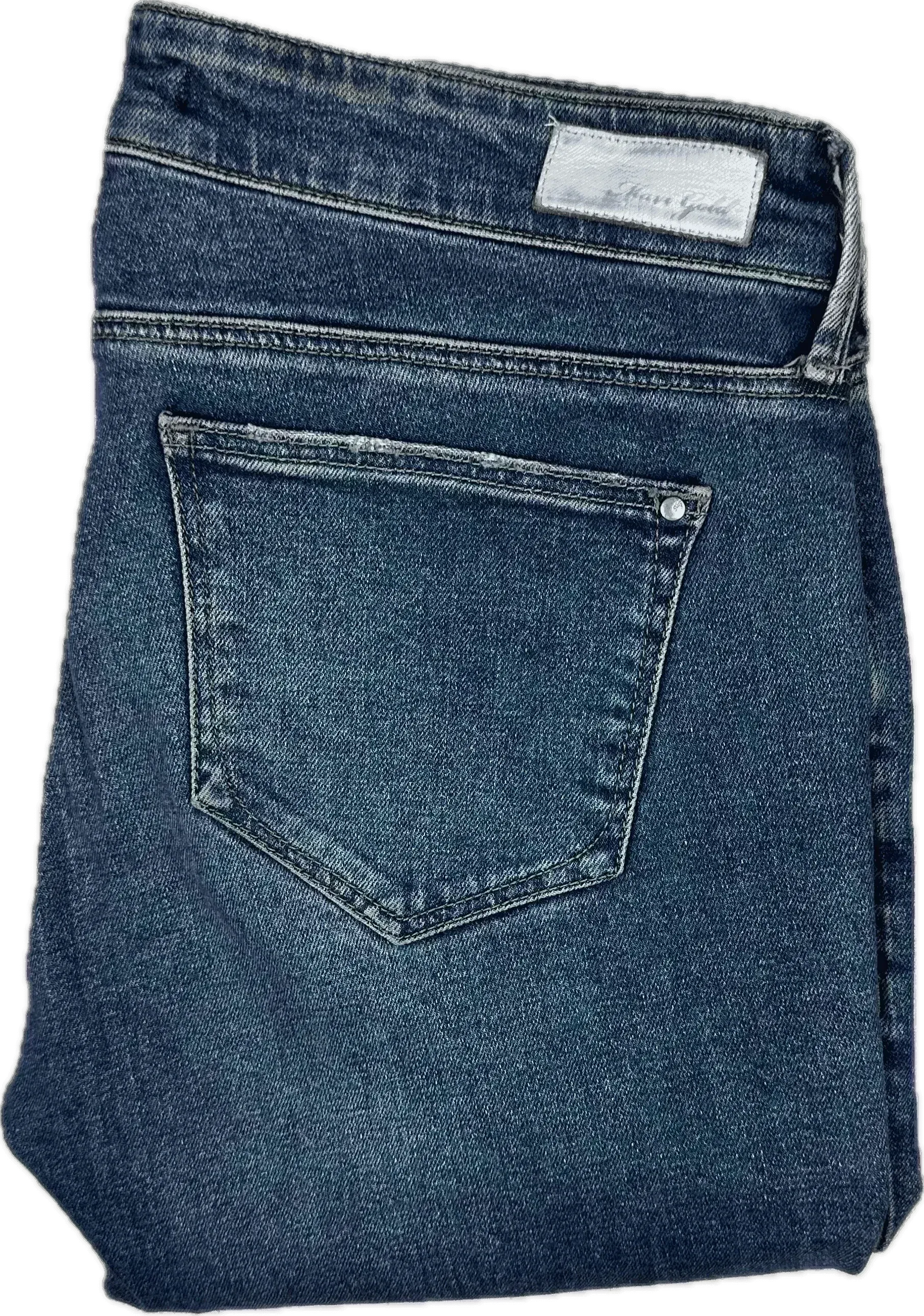 Mavi  'Emma' Ladies Distressed  Slim Boyfriend Fit Jeans -Size 28/30