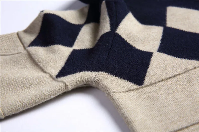Men's Autumn/Winter Cashmere V-Neck Sweater
