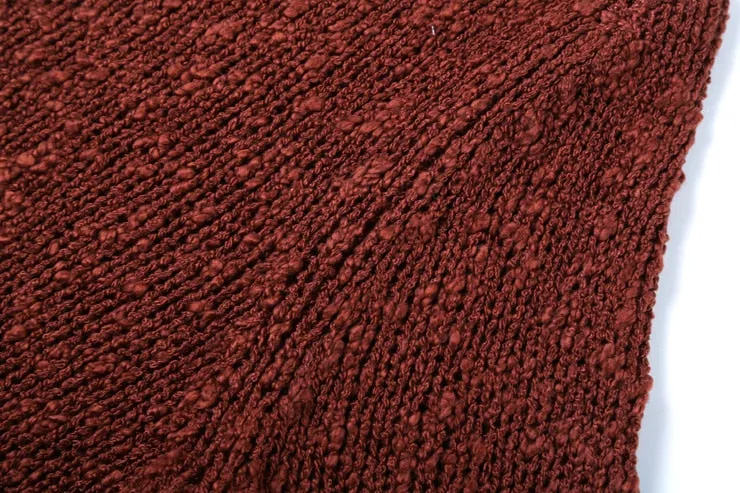 Men's Autumn/Winter Woolen Knitted V-Neck Pullover