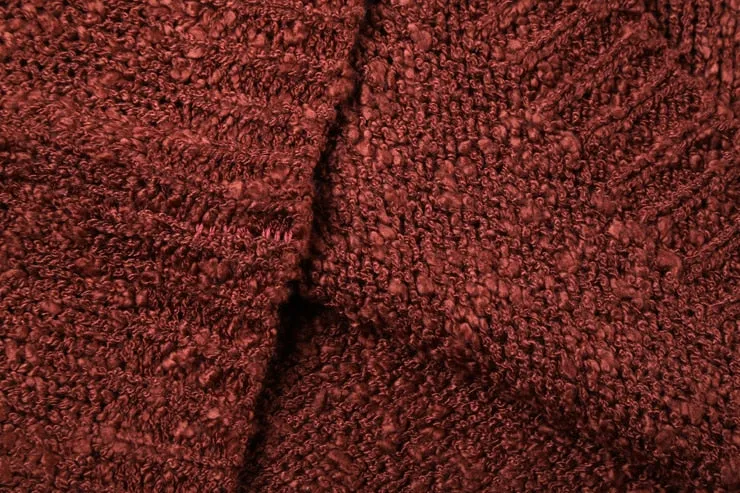 Men's Autumn/Winter Woolen Knitted V-Neck Pullover
