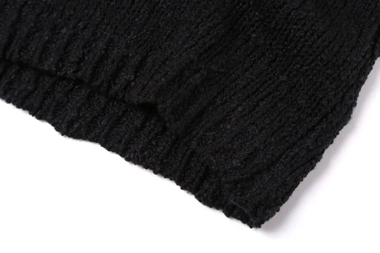 Men's Autumn/Winter Woolen Knitted V-Neck Pullover