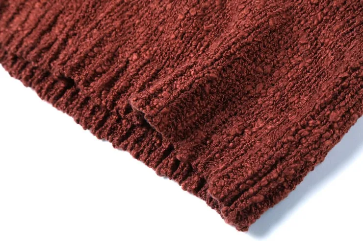 Men's Autumn/Winter Woolen Knitted V-Neck Pullover