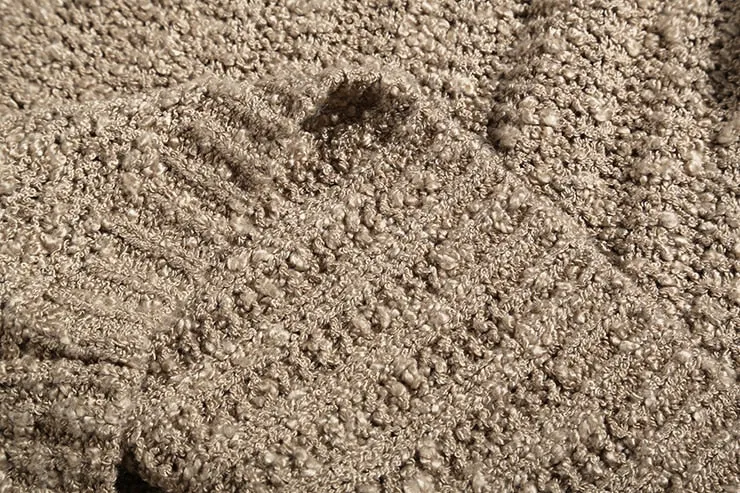 Men's Autumn/Winter Woolen Knitted V-Neck Pullover