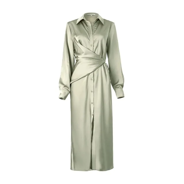 Midi Shirt Dress