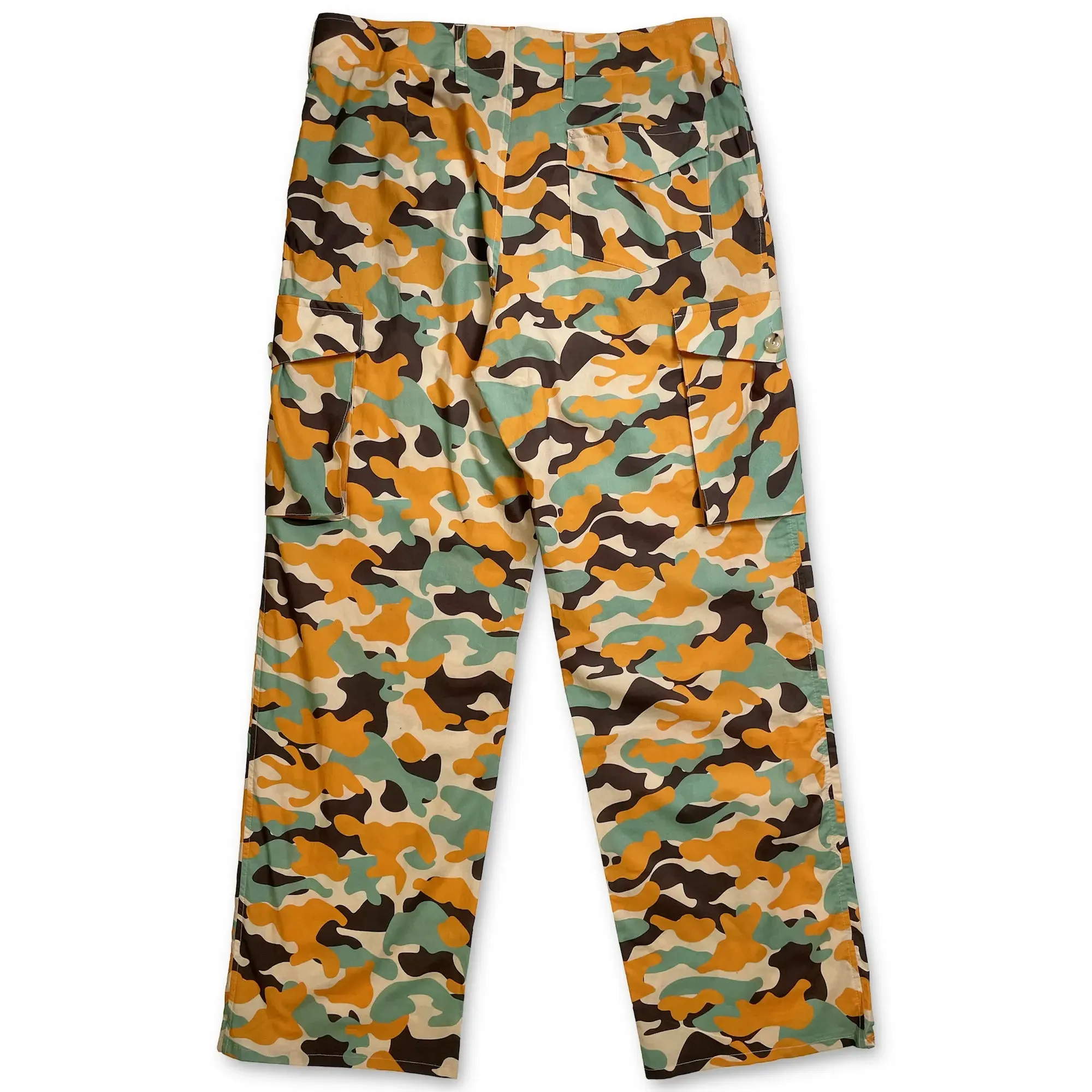 Printed Cargo Trousers