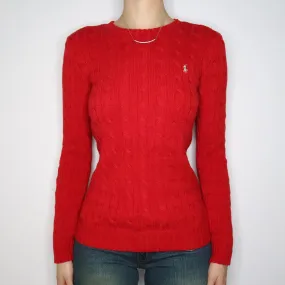 Ralph Lauren Red Sweater (S-M)