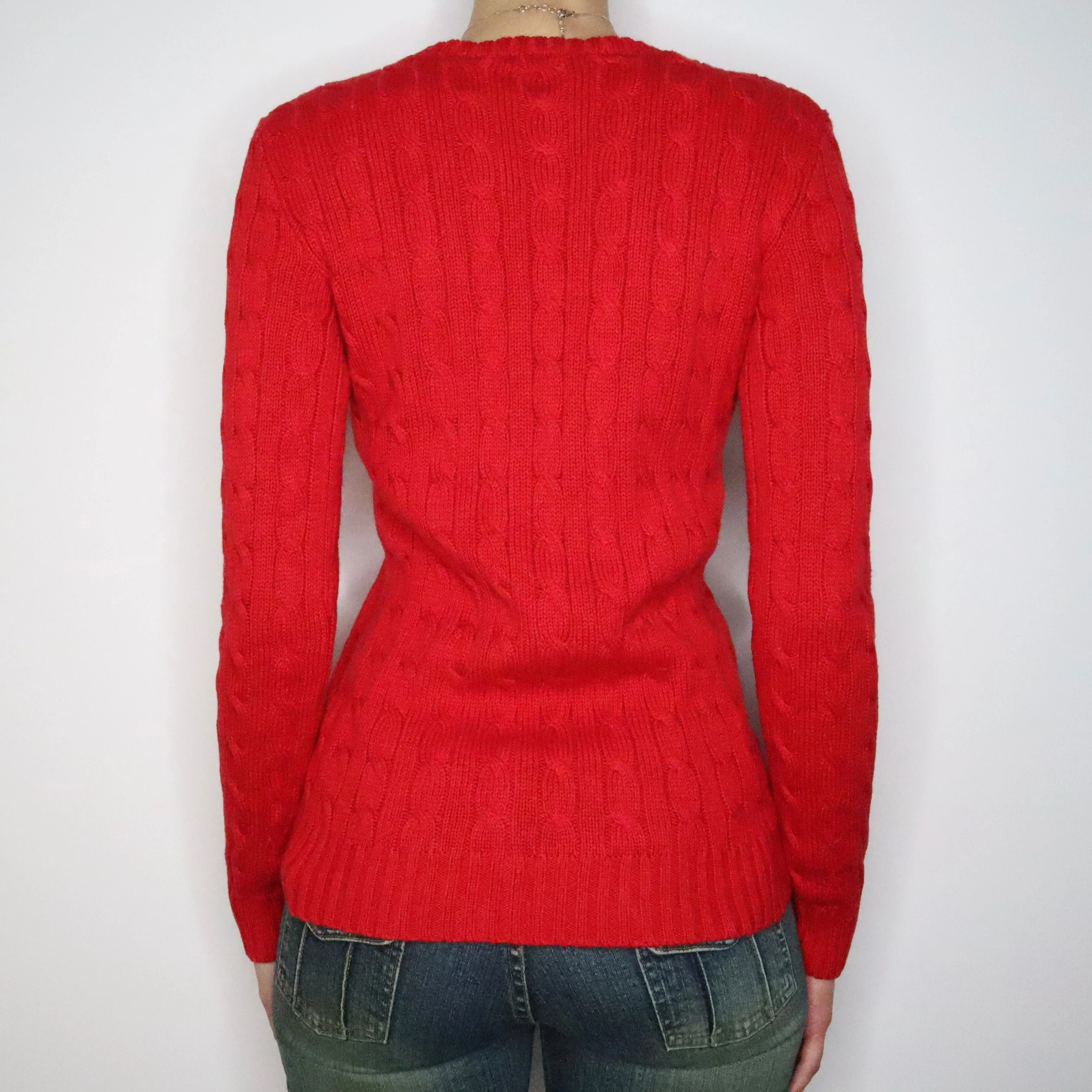Ralph Lauren Red Sweater (S-M)