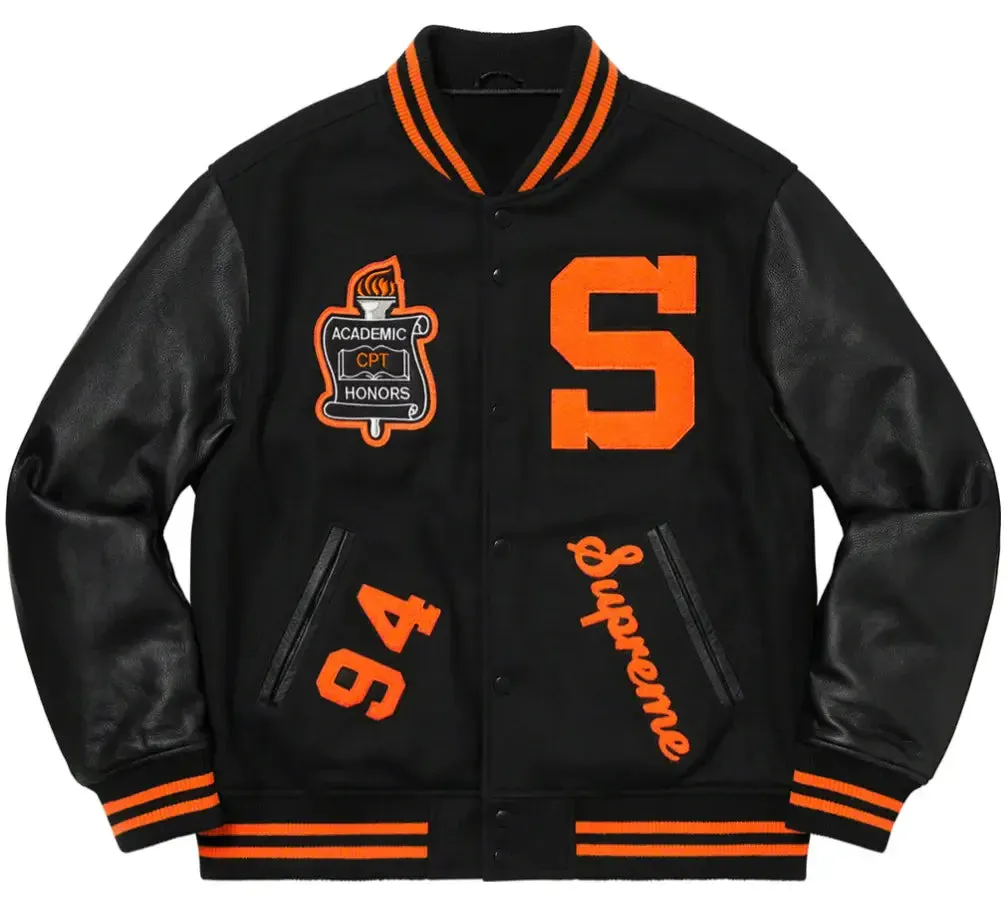 Supreme Team 2019 Varsity Jacket Red | Supreme Unisex Jacket