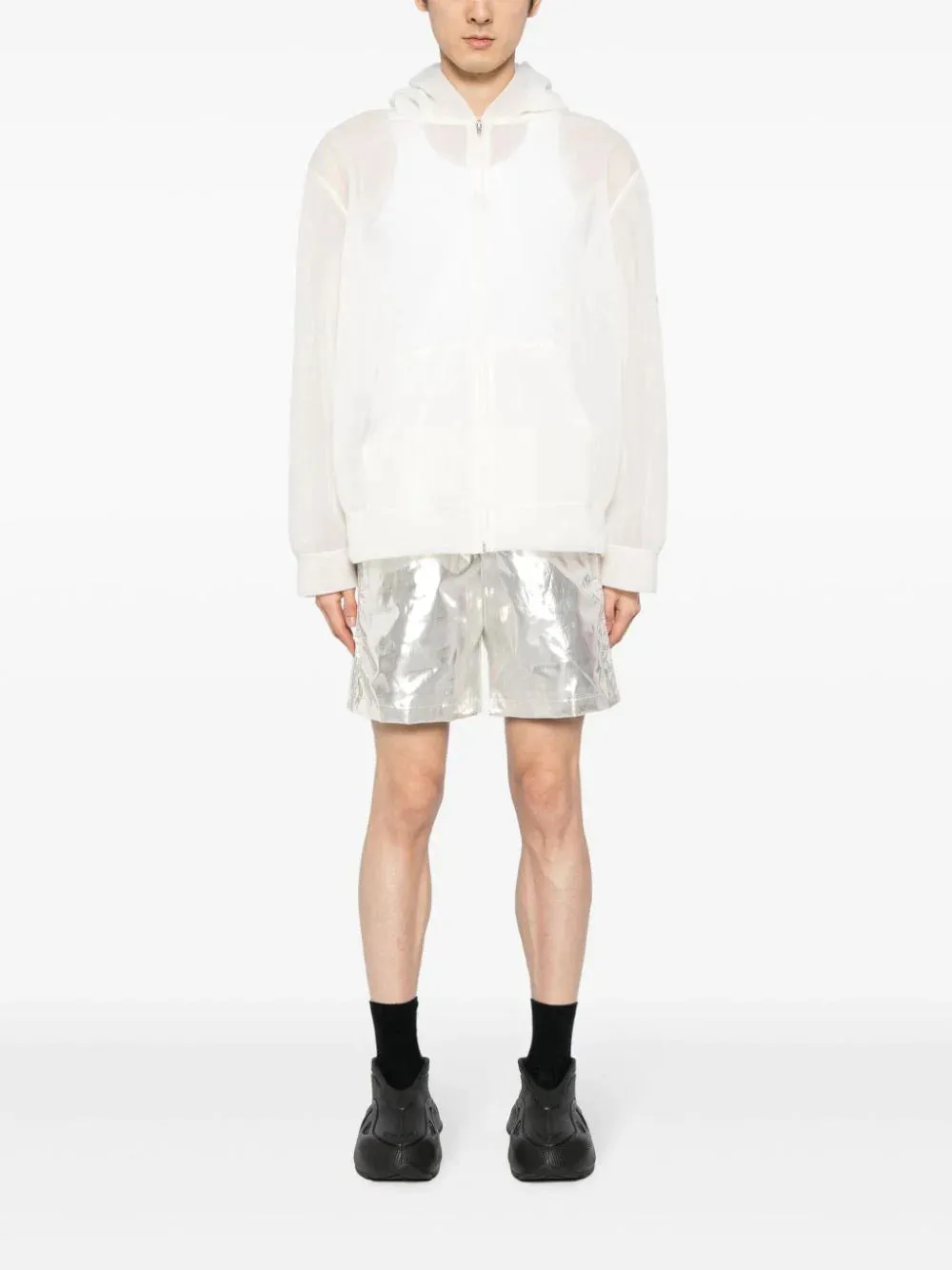 Transparent Android Trim Hoodie