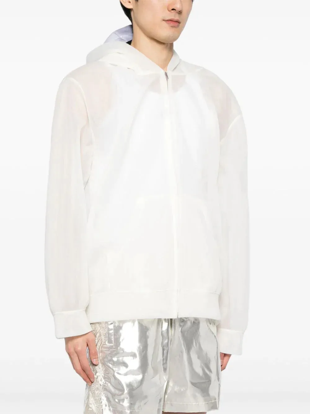 Transparent Android Trim Hoodie