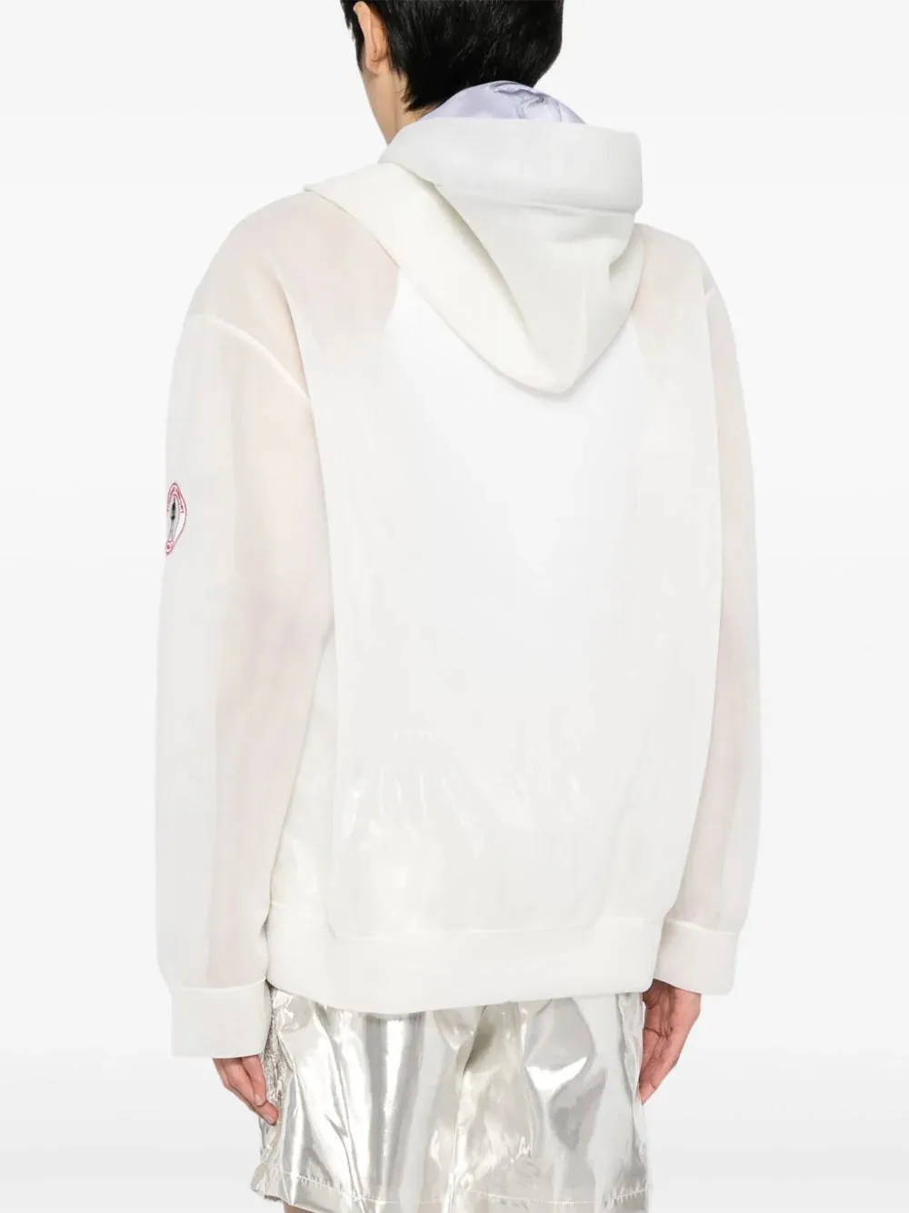 Transparent Android Trim Hoodie