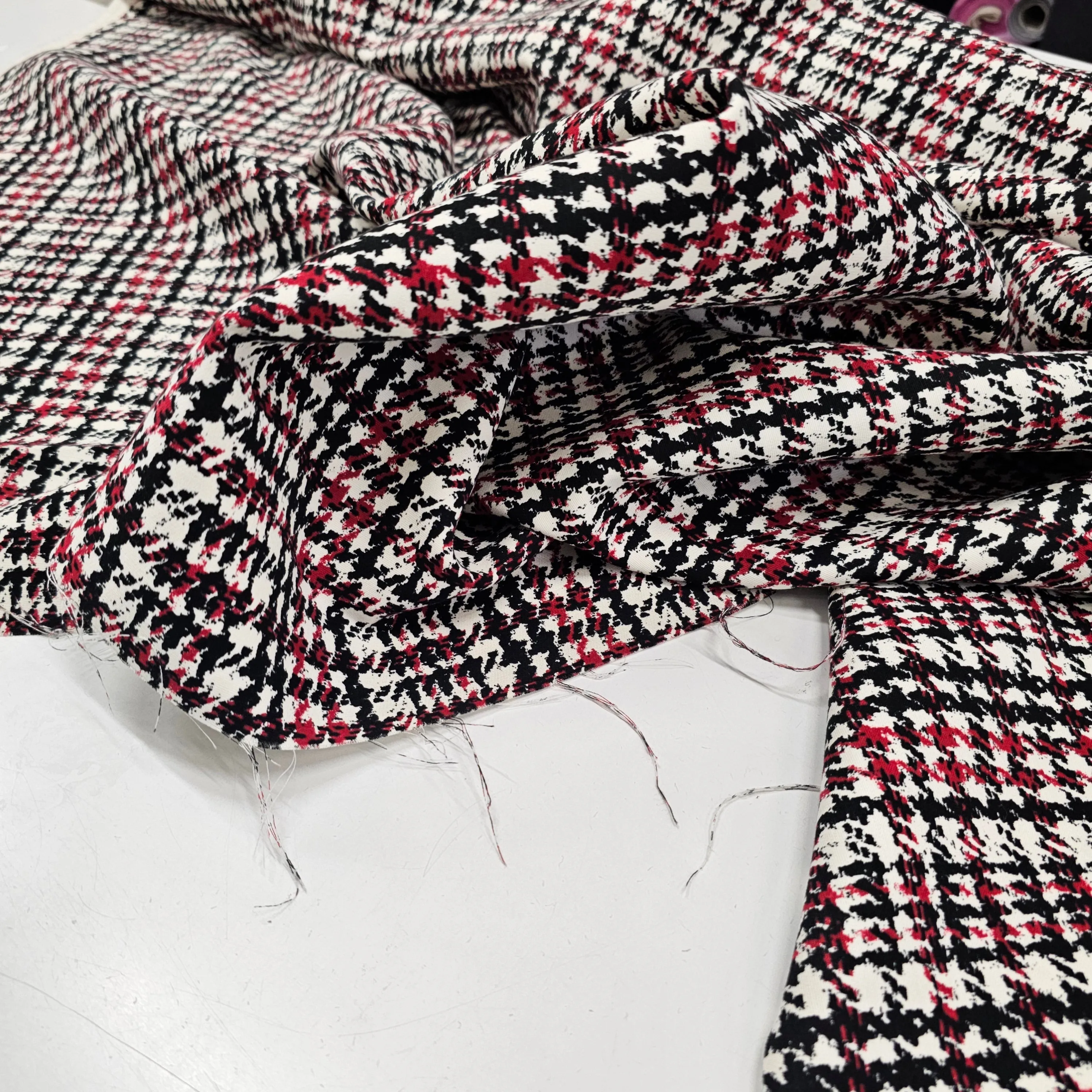 Visions of Houndstooth-  Wool
